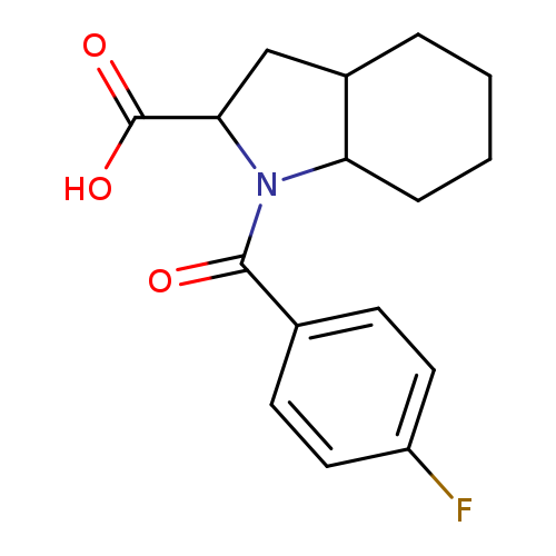 1-(4-fluorobenzoyl)-octahydro-1H-indole-2-carboxylic acid