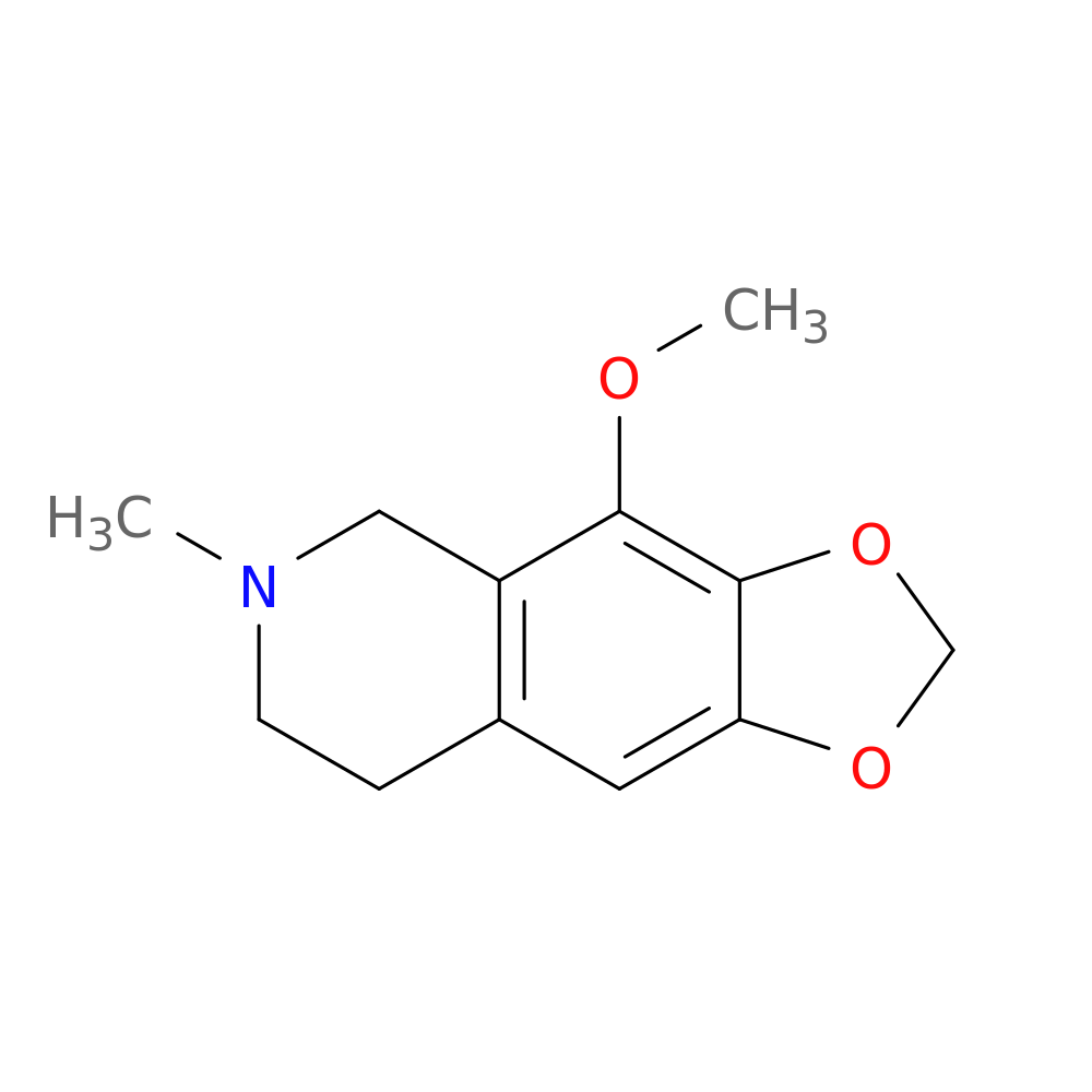 4-METHOXY-6-METHYL-2H,5H,6H,7H,8H-[1,3]DIOXOLO[4,5-G]ISOQUINOLINE