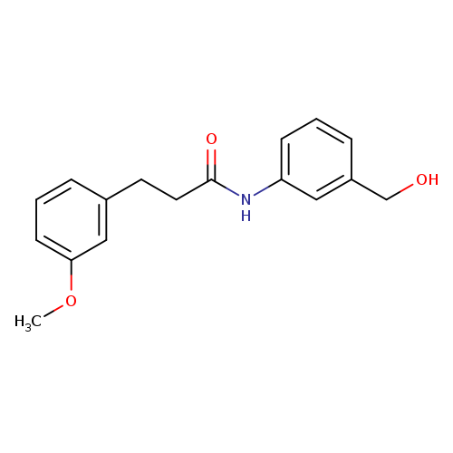 N-[3-(Hydroxymethyl)phenyl]-3-(3-methoxyphenyl)propanamide
