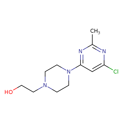 2-(4-(6-chloro-2-methylpyrimidin-4-yl)piperazin-1-yl)ethan-1-ol