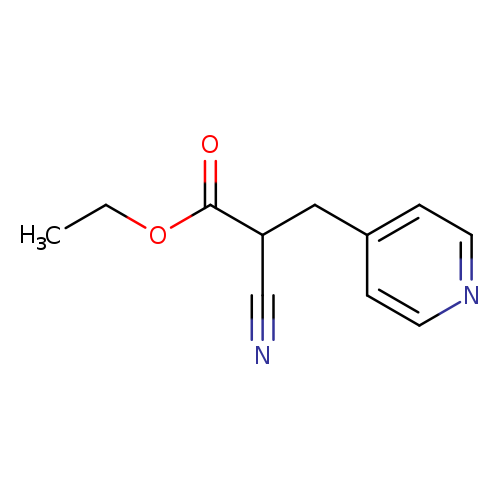 ethyl 2-cyano-3-(pyridin-4-yl)propanoate
