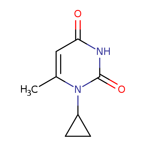 1-cyclopropyl-6-methyl-1,2,3,4-tetrahydropyrimidine-2,4-dione