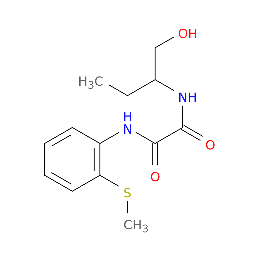 N-(1-hydroxybutan-2-yl)-N'-[2-(methylsulfanyl)phenyl]ethanediamide
