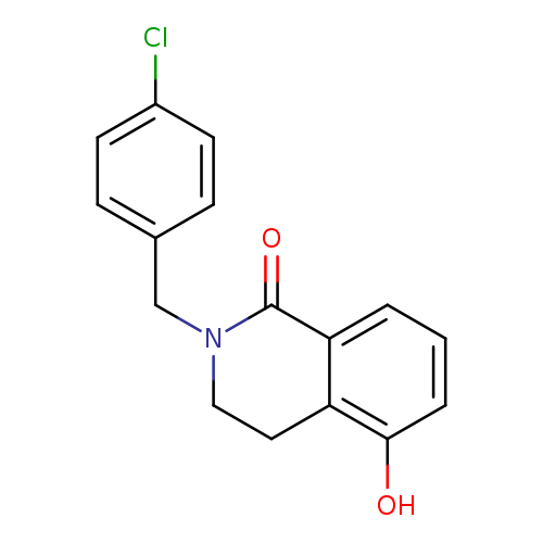 2-(4-CHLOROBENZYL)-5-HYDROXY-3,4-DIHYDROISOQUINOLIN-1(2H)-ONE