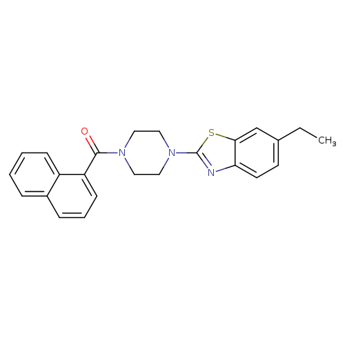 6-ethyl-2-[4-(naphthalene-1-carbonyl)piperazin-1-yl]-1,3-benzothiazole