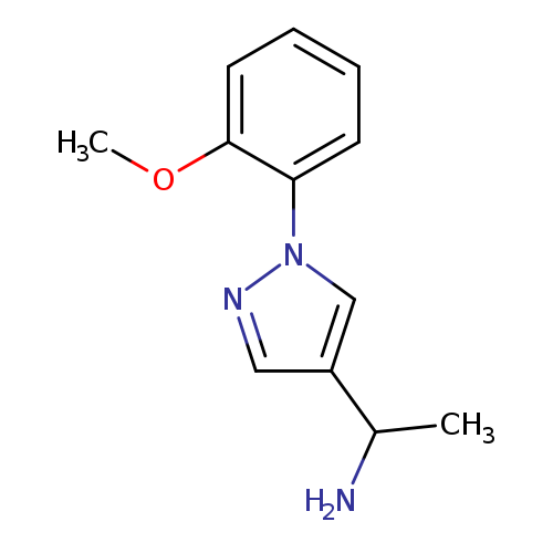 1-[1-(2-Methoxyphenyl)-1h-pyrazol-4-yl]ethanamine