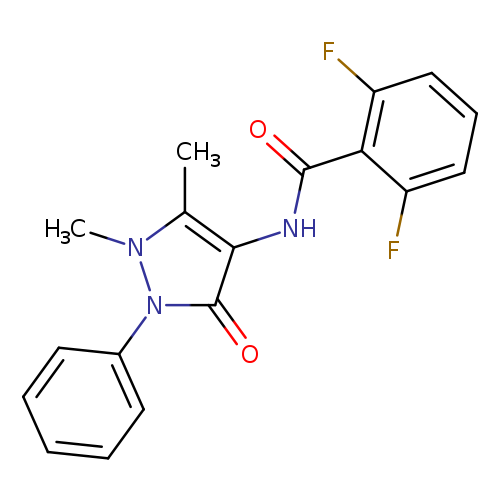 N-(1,5-dimethyl-3-oxo-2-phenyl-2,3-dihydro-1H-pyrazol-4-yl)-2,6-difluorobenzamide