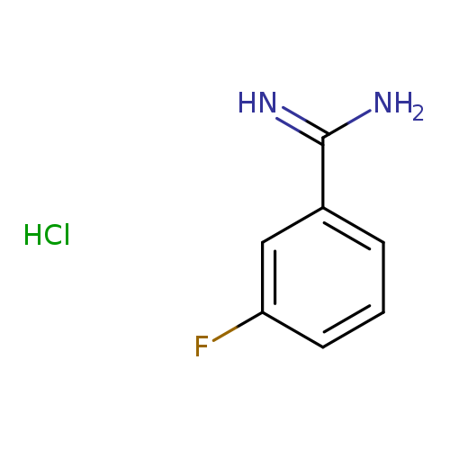 Benzenecarboximidamide, 3-fluoro-, monohydrochloride