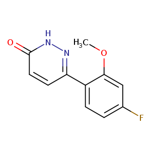 6-(4-Fluoro-2-methoxyphenyl)pyridazin-3(2h)-one