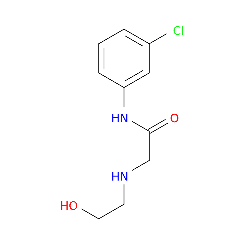 N-(3-Chlorophenyl)-2-((2-hydroxyethyl)amino)acetamide