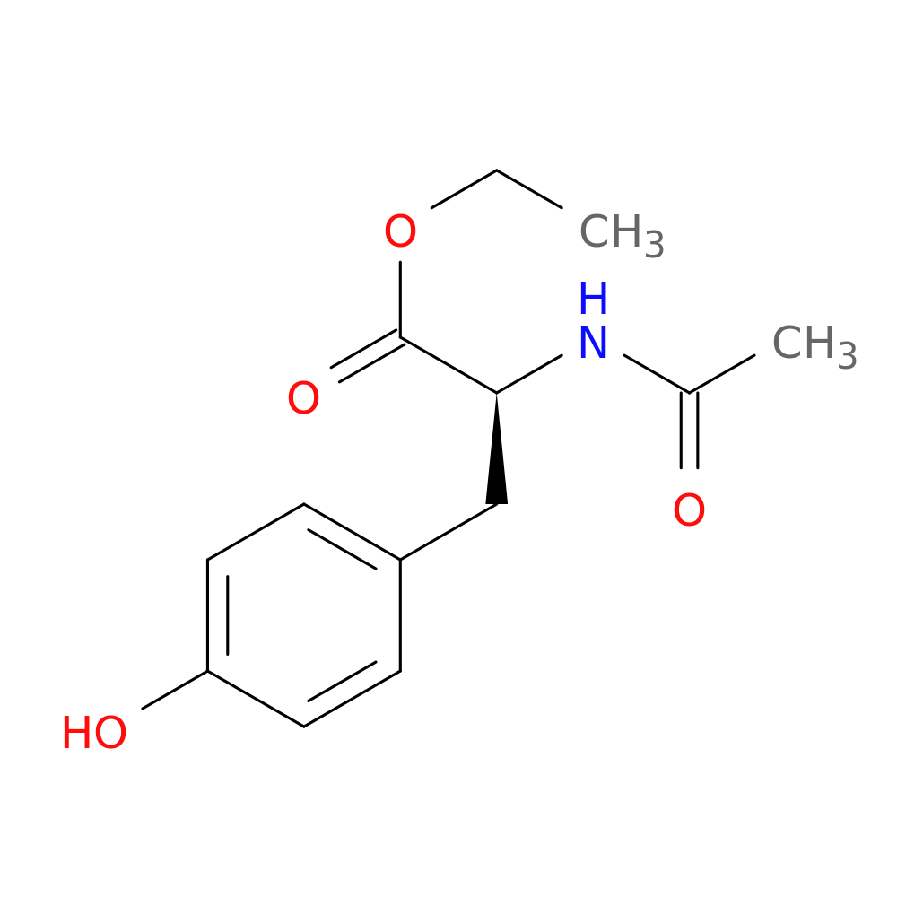 (S)-Ethyl 2-Acetamido-3-(4-Hydroxyphenyl)Propanoate
