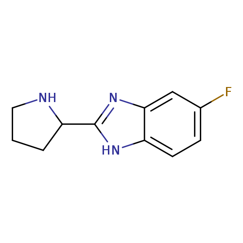 5-Fluoro-2-pyrrolidin-2-yl-1h-benzimidazole