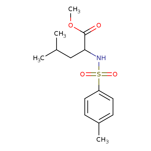 Methyl 4-methyl-2-(4-methylphenylsulfonamido)pentanoate