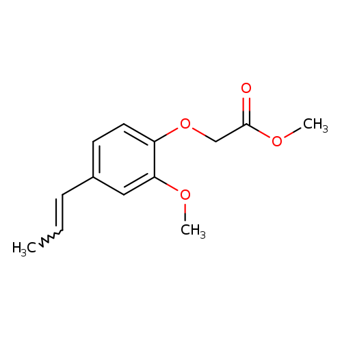 methyl 2-[2-methoxy-4-(prop-1-en-1-yl)phenoxy]acetate