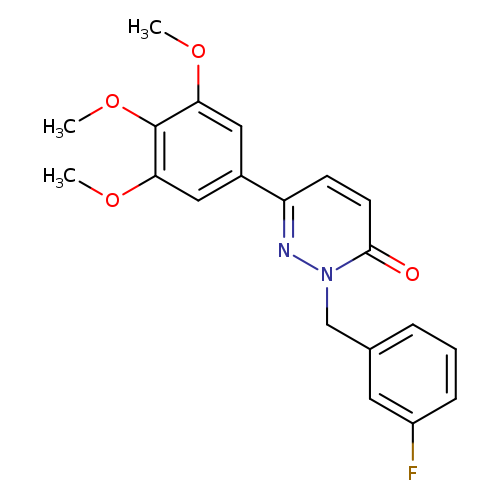 2-[(3-fluorophenyl)methyl]-6-(3,4,5-trimethoxyphenyl)-2,3-dihydropyridazin-3-one
