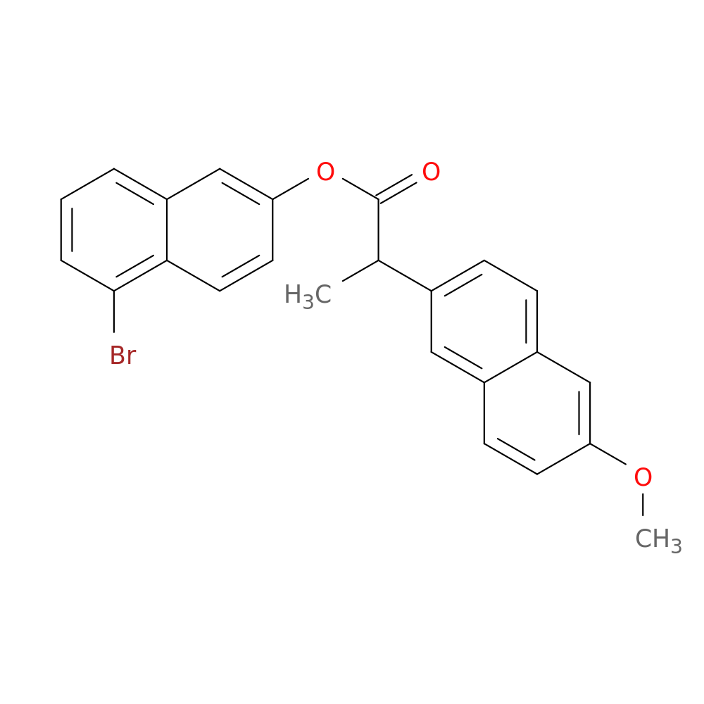 5-Bromo-2-naphthyl 2-(6-methoxy-2-naphthyl)propanoate