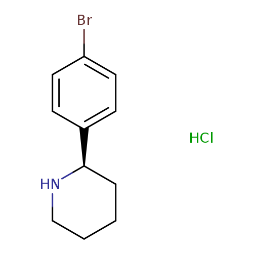 (2R)-2-(4-Bromophenyl)piperidine hydrochloride