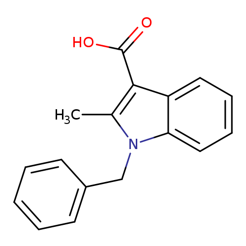 1H-Indole-3-carboxylic acid, 2-methyl-1-(phenylmethyl)-
