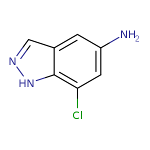5-AMINO-7-CHLORO-1H-INDAZOLE