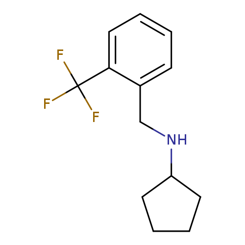 N-{[2-(trifluoromethyl)phenyl]methyl}cyclopentanamine