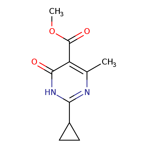 Methyl 2-cyclopropyl-4-methyl-6-oxo-1,6-dihydropyrimidine-5-carboxylate