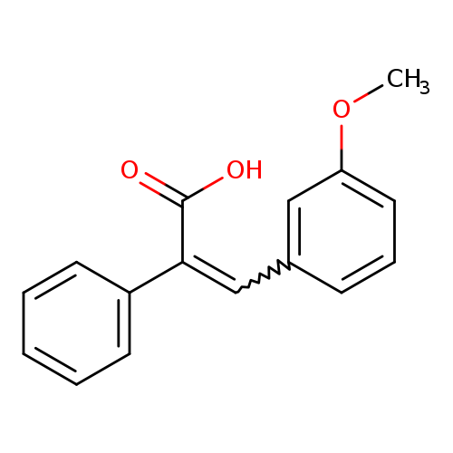 Benzeneacetic acid, a-[(3-methoxyphenyl)methylene]-