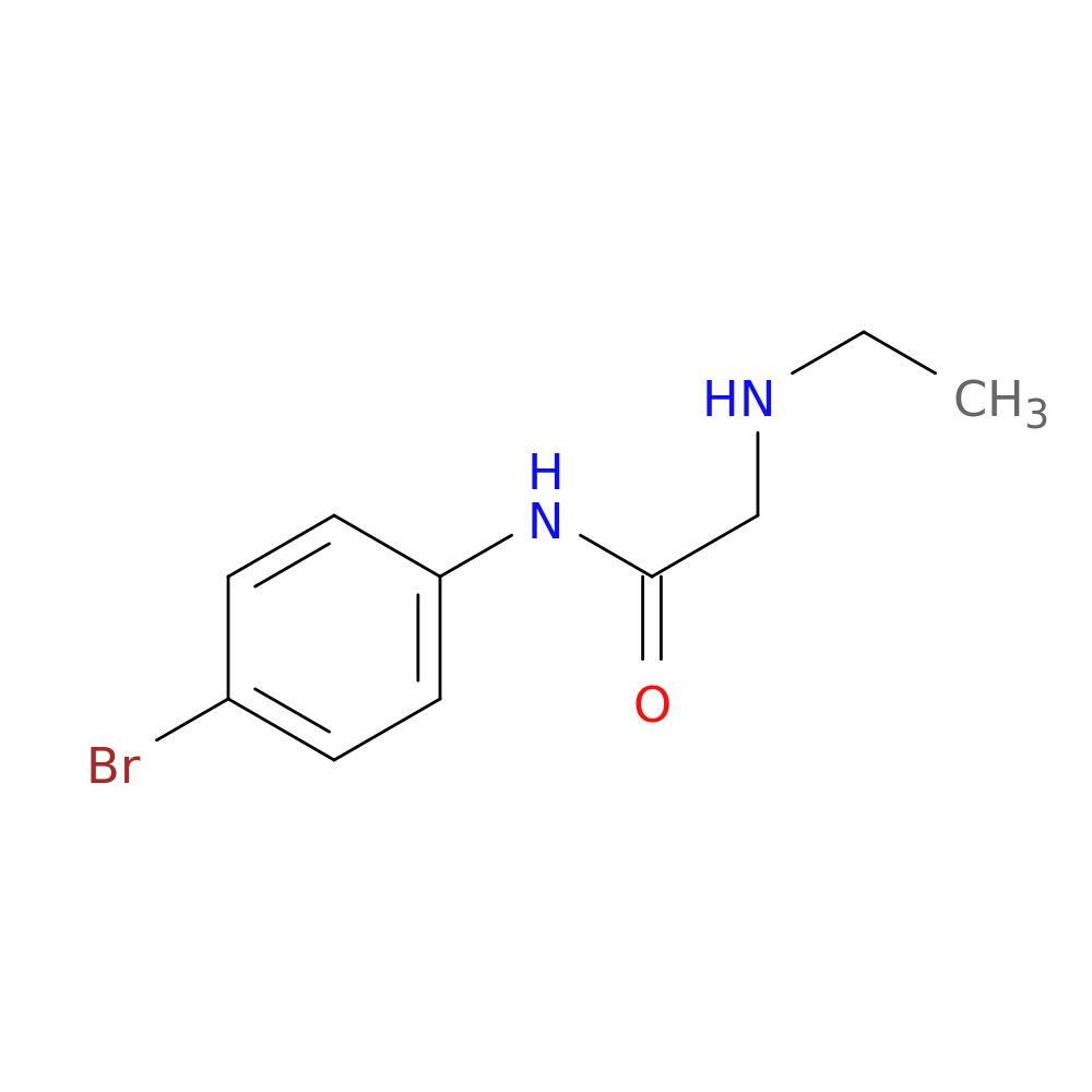 N-(4-bromophenyl)-2-(ethylamino)acetamide