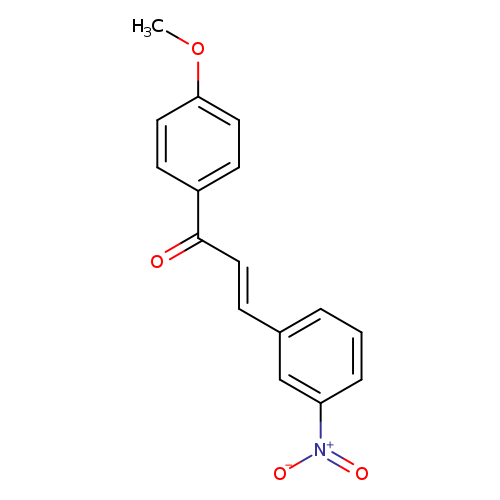 (E)-1-(4-methoxyphenyl)-3-(4-nitrophenyl)prop-2-en-1-one