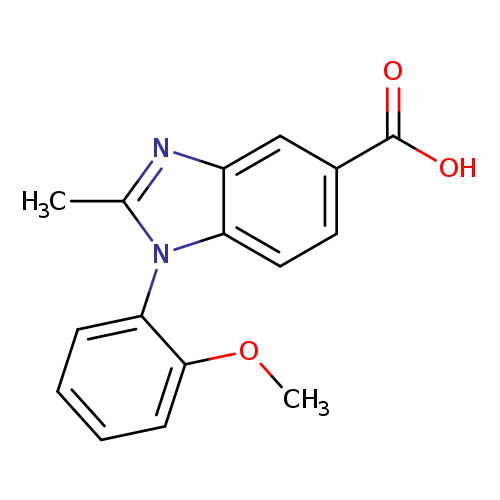 1-(2-Methoxyphenyl)-2-methyl-1h-benzimidazole-5-carboxylic acid