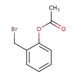 Phenol, 2-​(bromomethyl)​-​, 1-​acetate