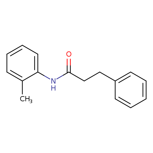 3-phenyl-N-(o-tolyl)propanamide