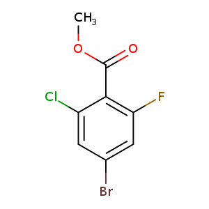 Benzoic acid, 4-bromo-2-chloro-6-fluoro-, methyl ester