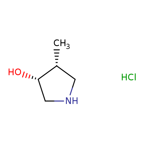 3-Pyrrolidinol, 4-methyl-, hydrochloride (1:1), (3R,4R)-rel-