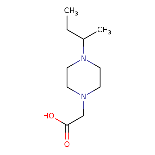 (4-sec-Butyl-piperazin-1-yl)-acetic acid