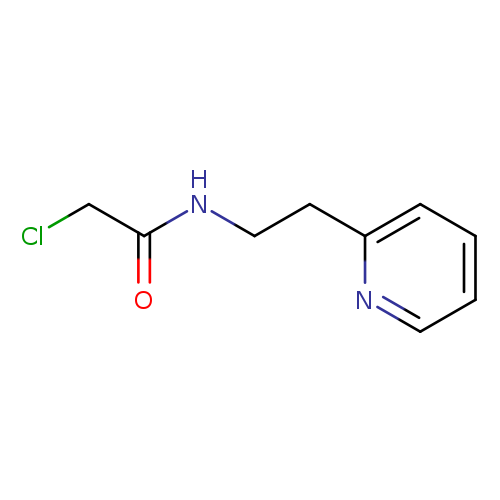 2-chloro-N-[2-(pyridin-2-yl)ethyl]acetamide