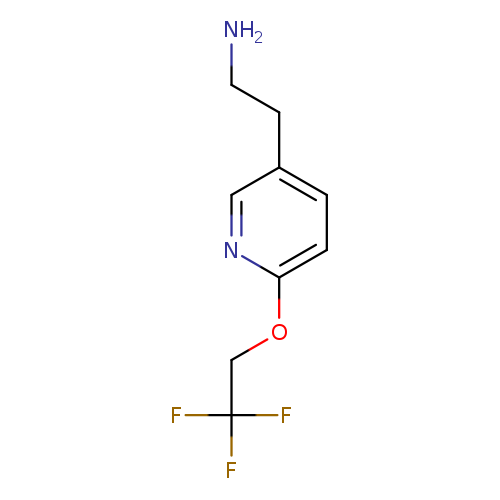 2-[6-(2,2,2-trifluoroethoxy)pyridin-3-yl]ethan-1-amine