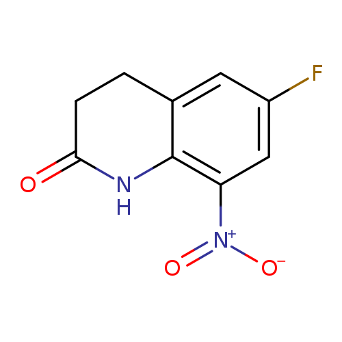 6-Fluoro-8-nitro-3,4-dihydroquinolin-2(1h)-one