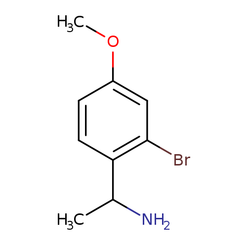 1-(2-Bromo-4-methoxyphenyl)ethan-1-amine