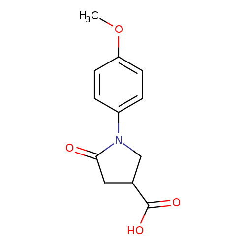1-(4-Methoxy-phenyl)-5-oxo-pyrrolidine-3-carboxylic acid