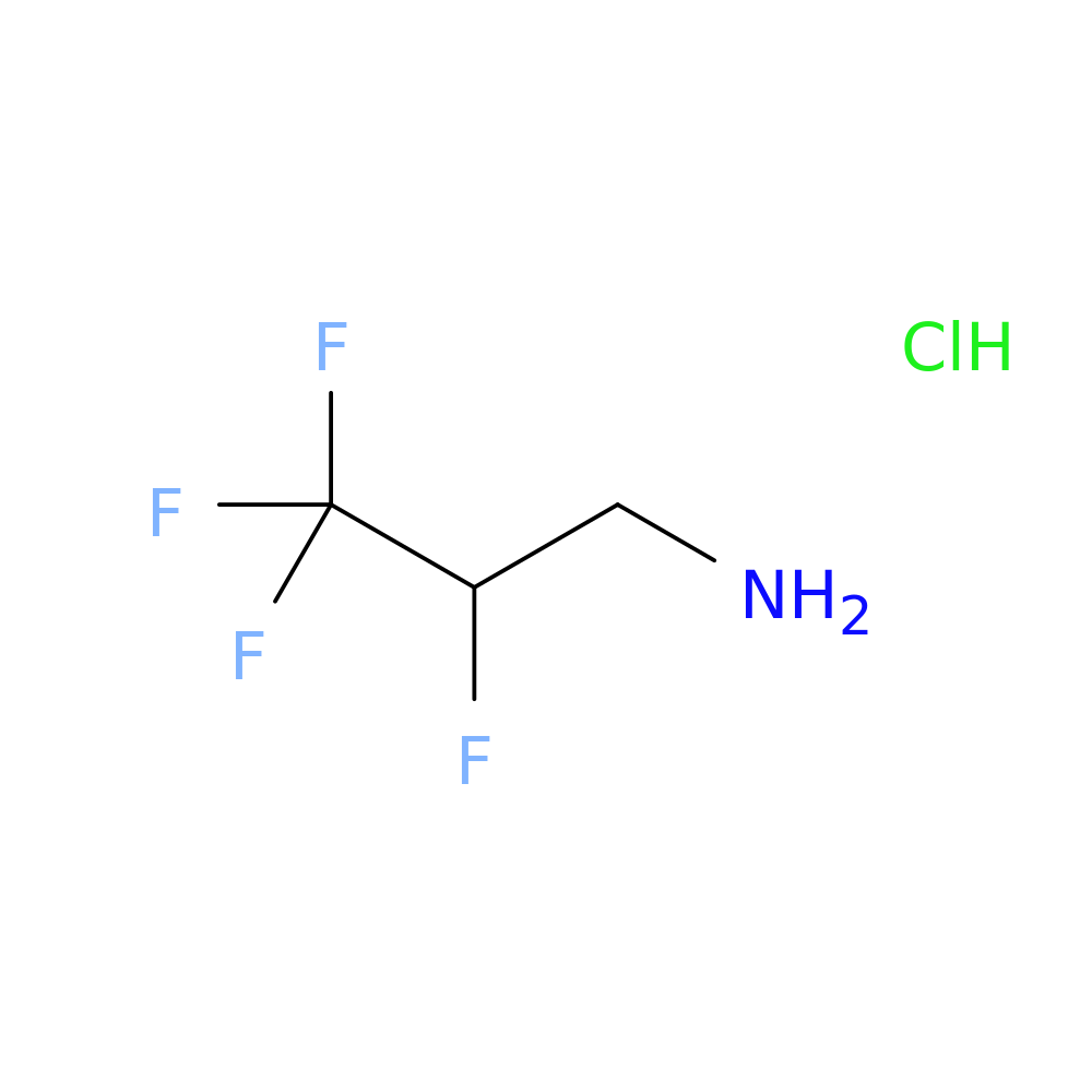 2,3,3,3-tetrafluoropropan-1-amine hydrochloride