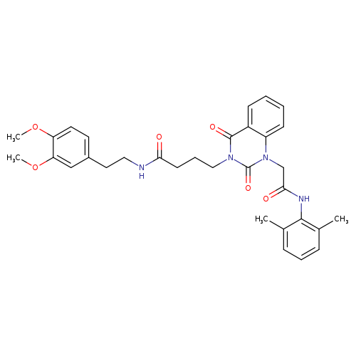 N-[2-(3,4-dimethoxyphenyl)ethyl]-4-(1-{[(2,6-dimethylphenyl)carbamoyl]methyl}-2,4-dioxo-1,2,3,4-tetrahydroquinazolin-3-yl)butanamide