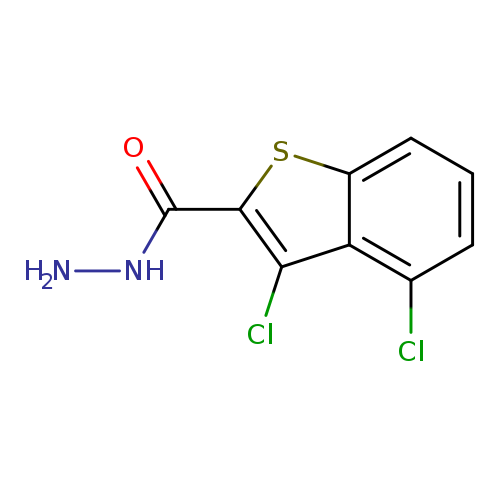 3,4-DICHLORO-1-BENZOTHIOPHENE-2-CARBOHYDRAZIDE