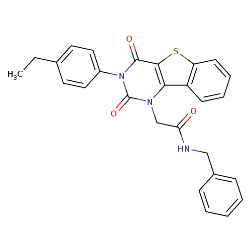 N-benzyl-2-[5-(4-ethylphenyl)-4,6-dioxo-8-thia-3,5-diazatricyclo[7.4.0.0^{2,7}]trideca-1(9),2(7),10,12-tetraen-3-yl]acetamide