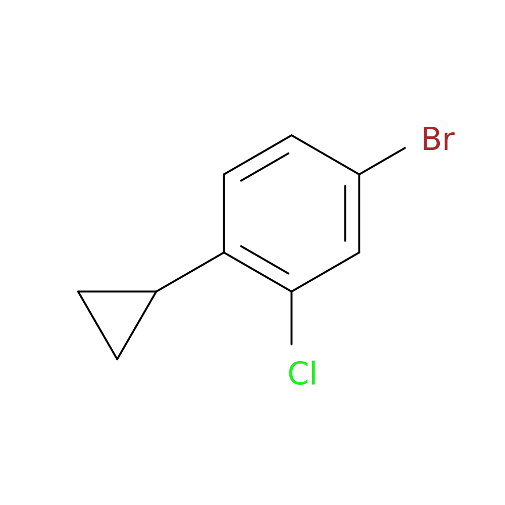 4-Bromo-2-chloro-1-cyclopropylbenzene
