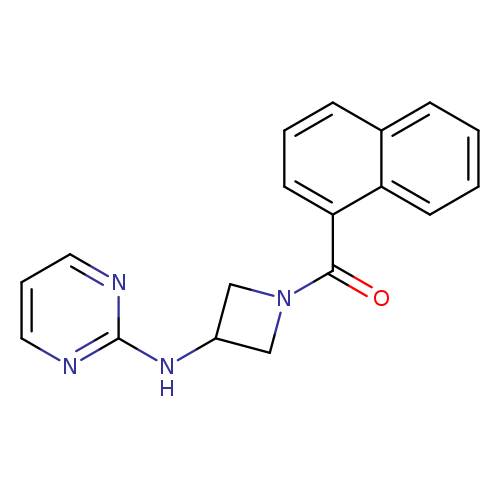N-[1-(naphthalene-1-carbonyl)azetidin-3-yl]pyrimidin-2-amine