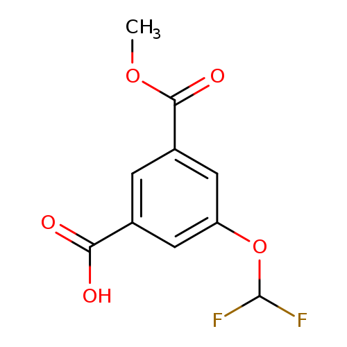 3-(difluoromethoxy)-5-(methoxycarbonyl)benzoic acid
