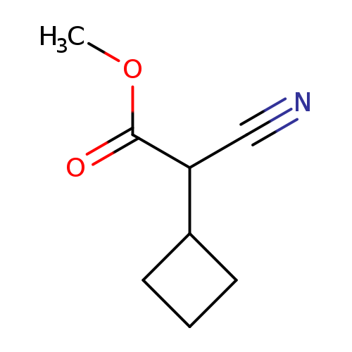 methyl 2-cyano-2-cyclobutylacetate