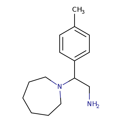 [2-Azepan-1-yl-2-(4-methylphenyl)ethyl]amine
