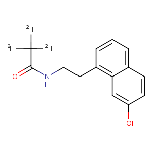 7-Desmethyl-agomelatine-d3