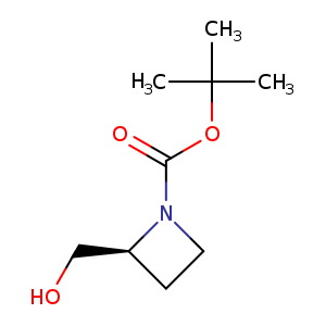 1-Azetidinecarboxylic acid, 2-(hydroxymethyl)-, 1,1-dimethylethyl ester, (2S)-
